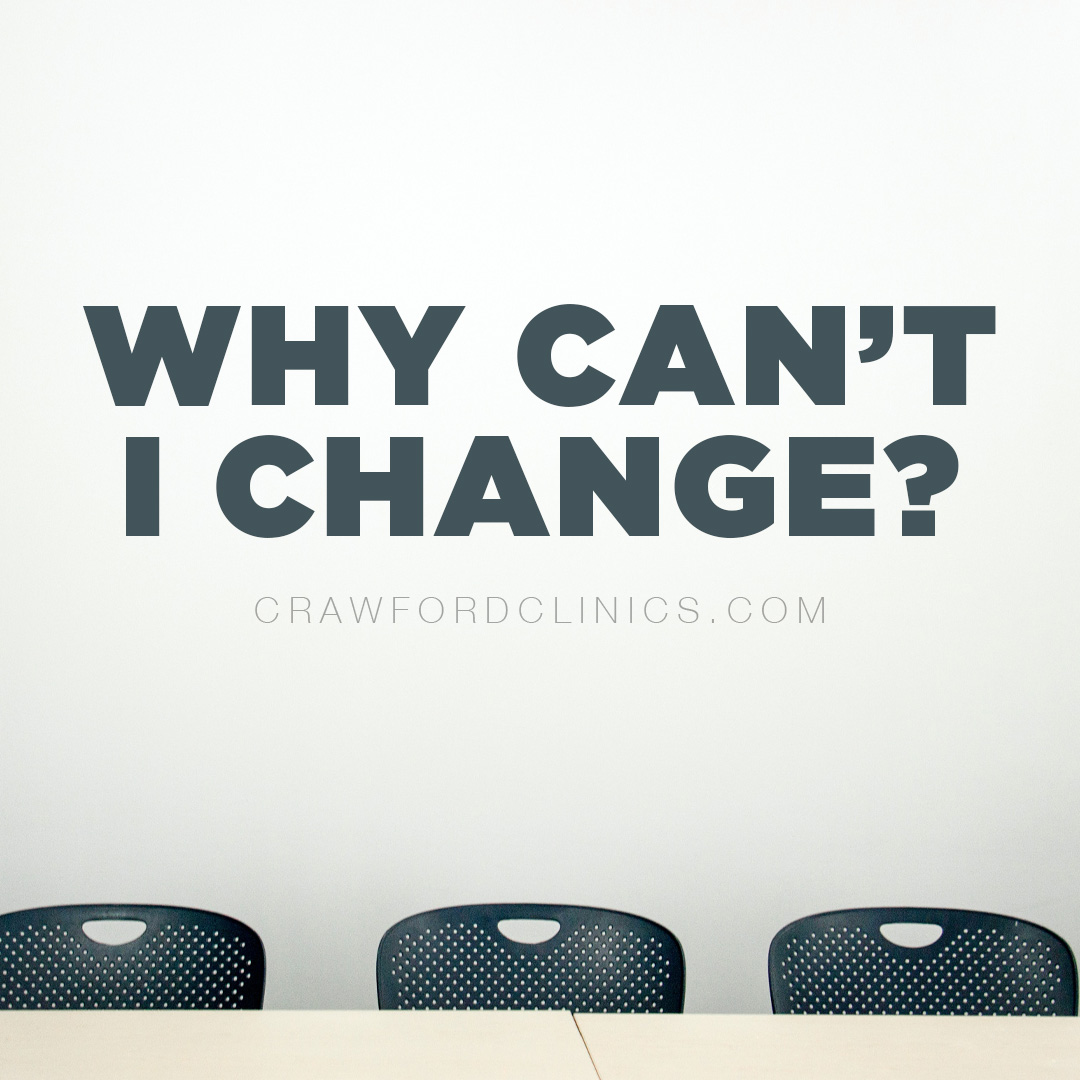 Why is it Hard for us to Change?